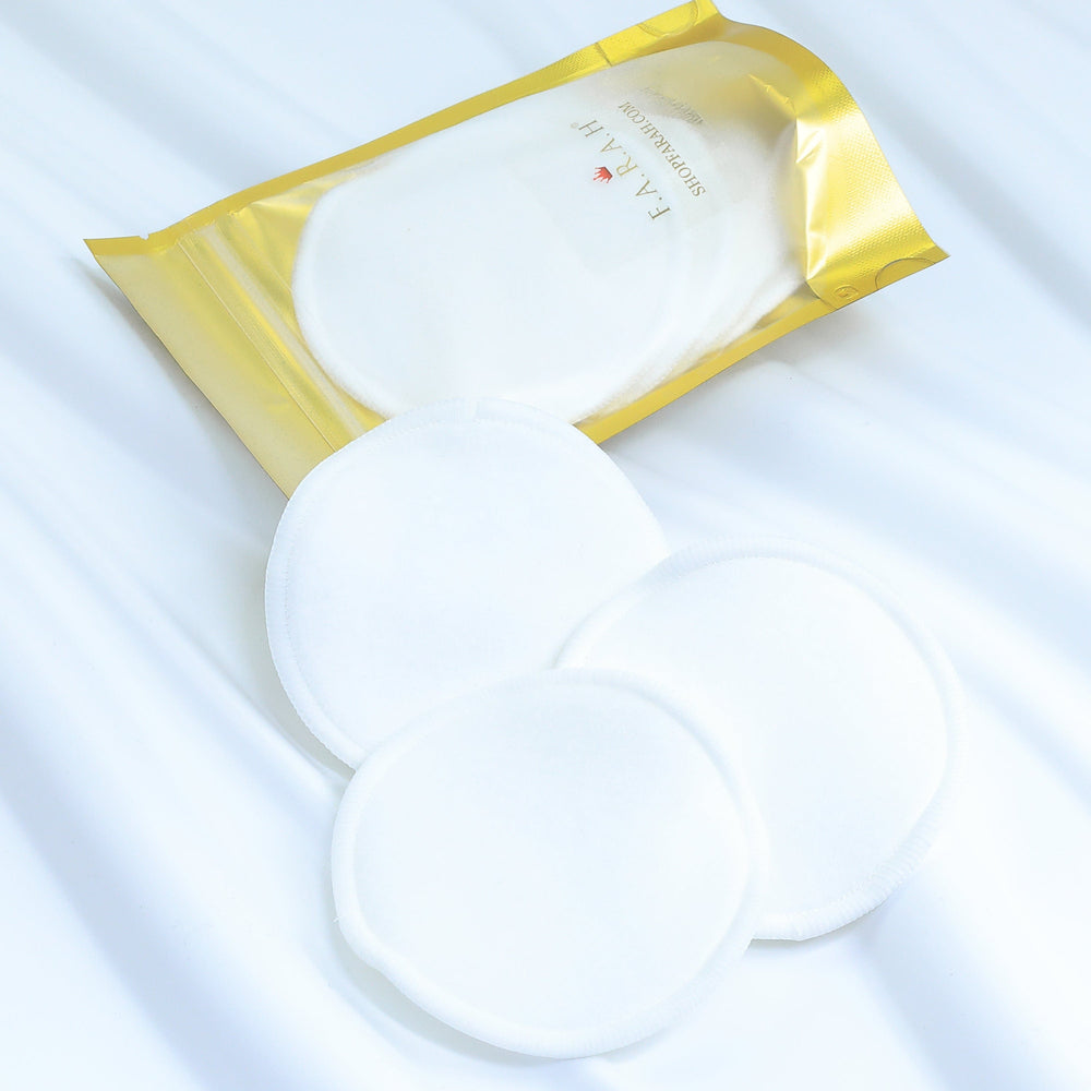 Reusable Bamboo Cotton Makeup Cleansing Pads